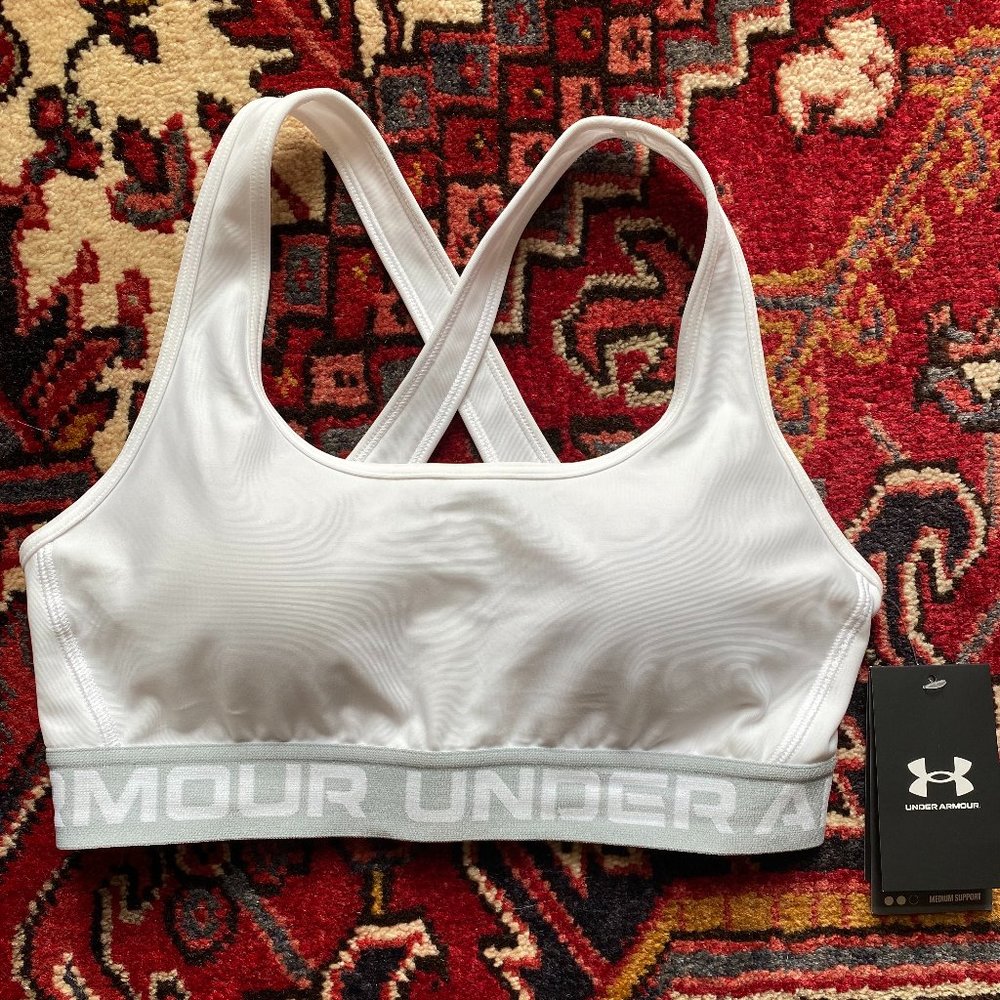 Under Armour Mid Crossback Sports Bra